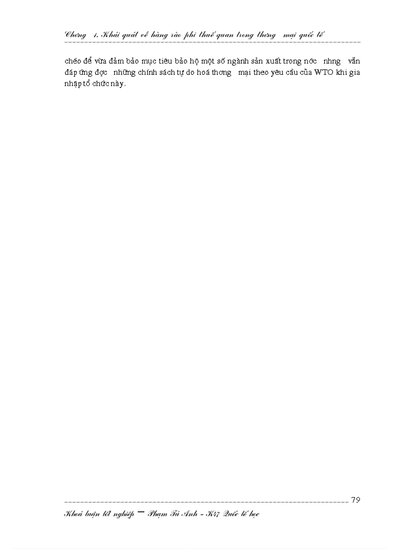 image for page Hoàn thiện hệ thống biện pháp bảo hộ phi thuế của Việt Nam trong tiến trình gia nhập WTO