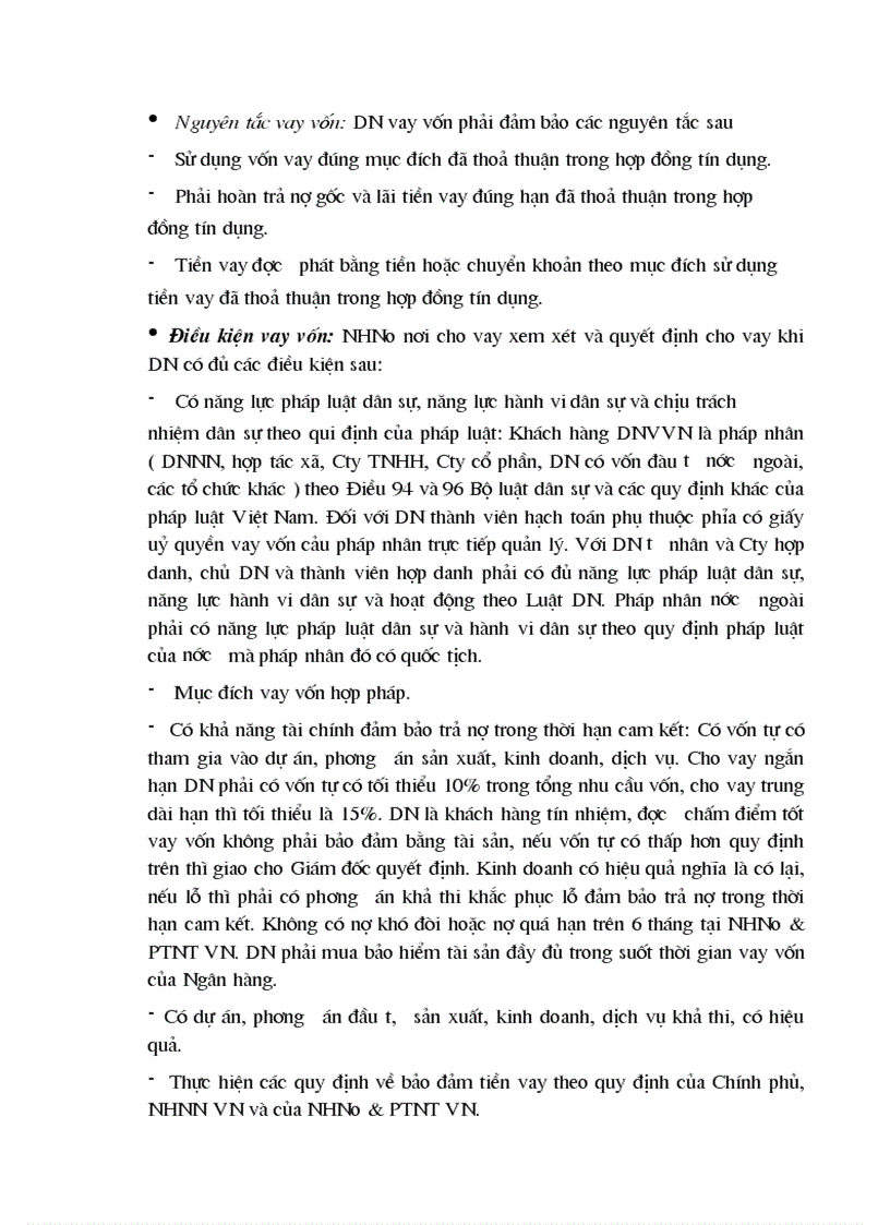 image for page Một số giải pháp nâng cao chất lượng tín dụng đối với các doanh nghiệp vừa và nhỏ tại Chi nhánh Ngân hàng nông nghiệp và phát triển nông thôn Đông Hà Nội
