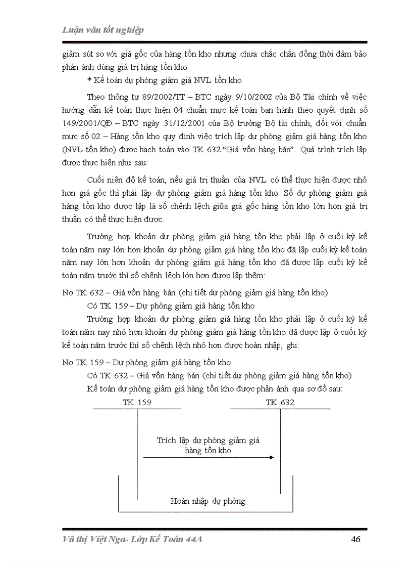 image for page Hoàn thiện công tác kế toán nguyên vật liệu tại công ty cổ phần May 40 Hà Nội