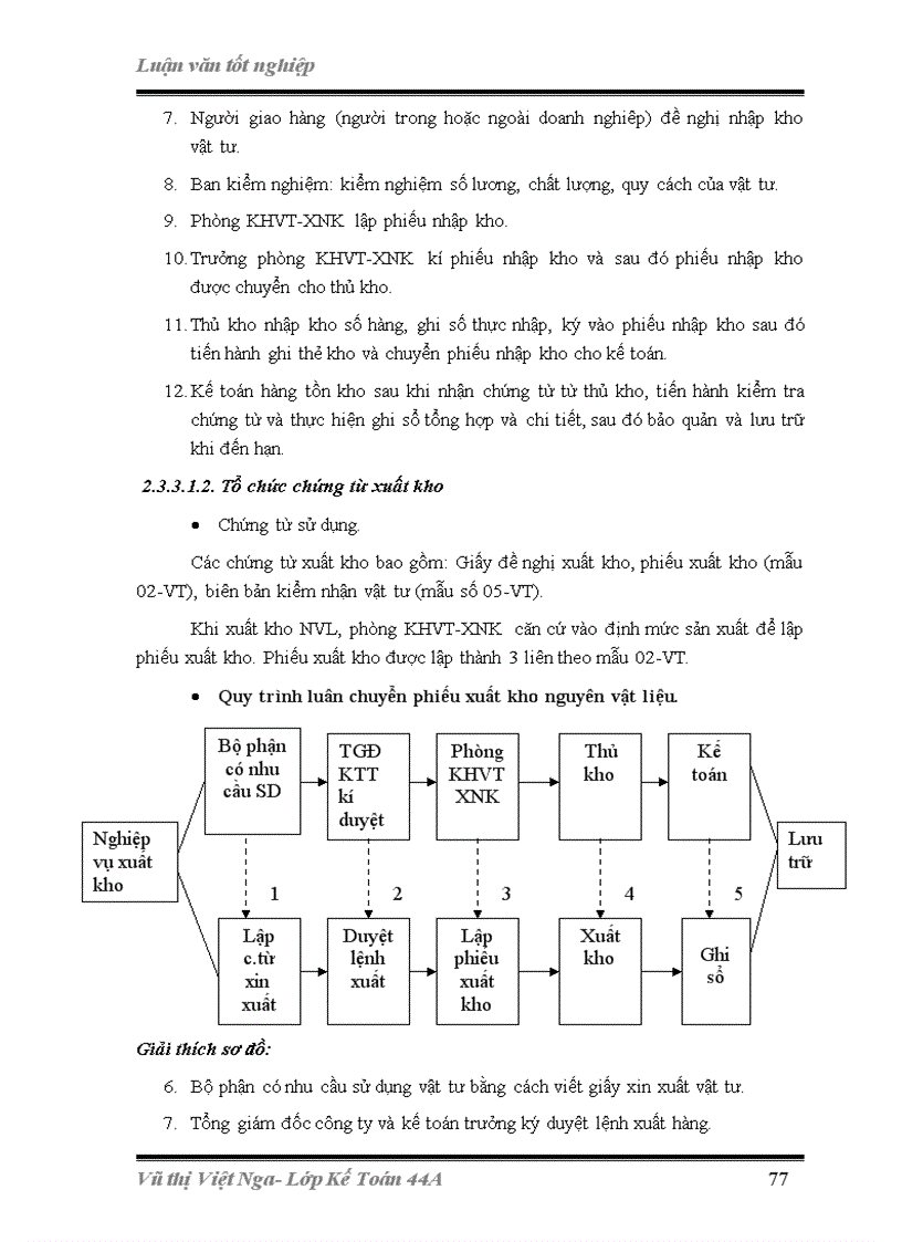 image for page Hoàn thiện công tác kế toán nguyên vật liệu tại công ty cổ phần May 40 Hà Nội