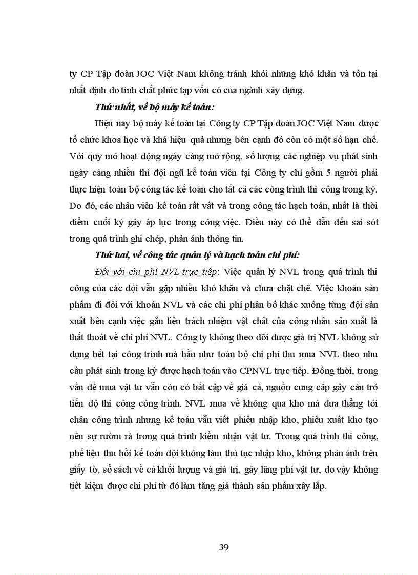 image for page Tại Công ty CP tập đoàn JOC Việt Nam