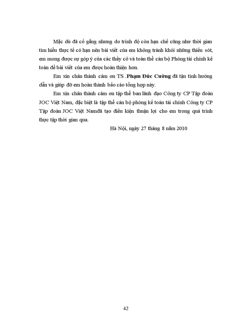 image for page Tại Công ty CP tập đoàn JOC Việt Nam