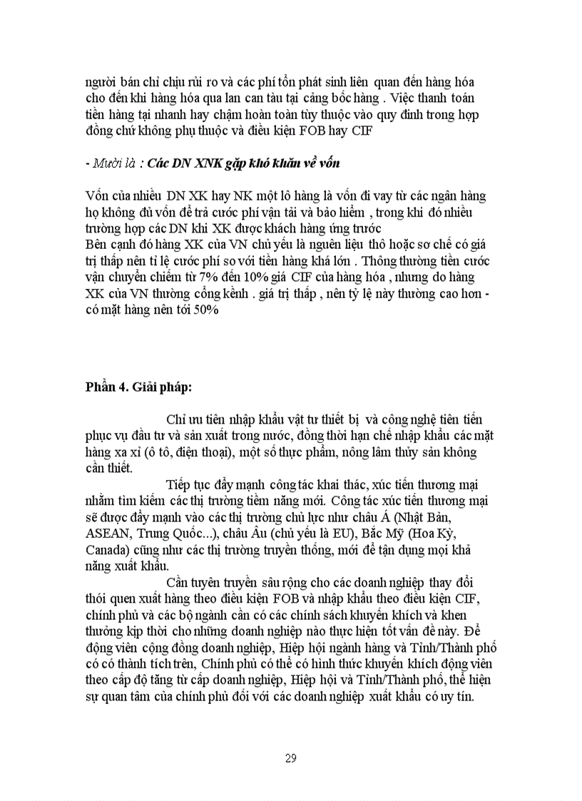 image for page Nhập Fob bán Cif lời giải cho bài toán nhập siêu