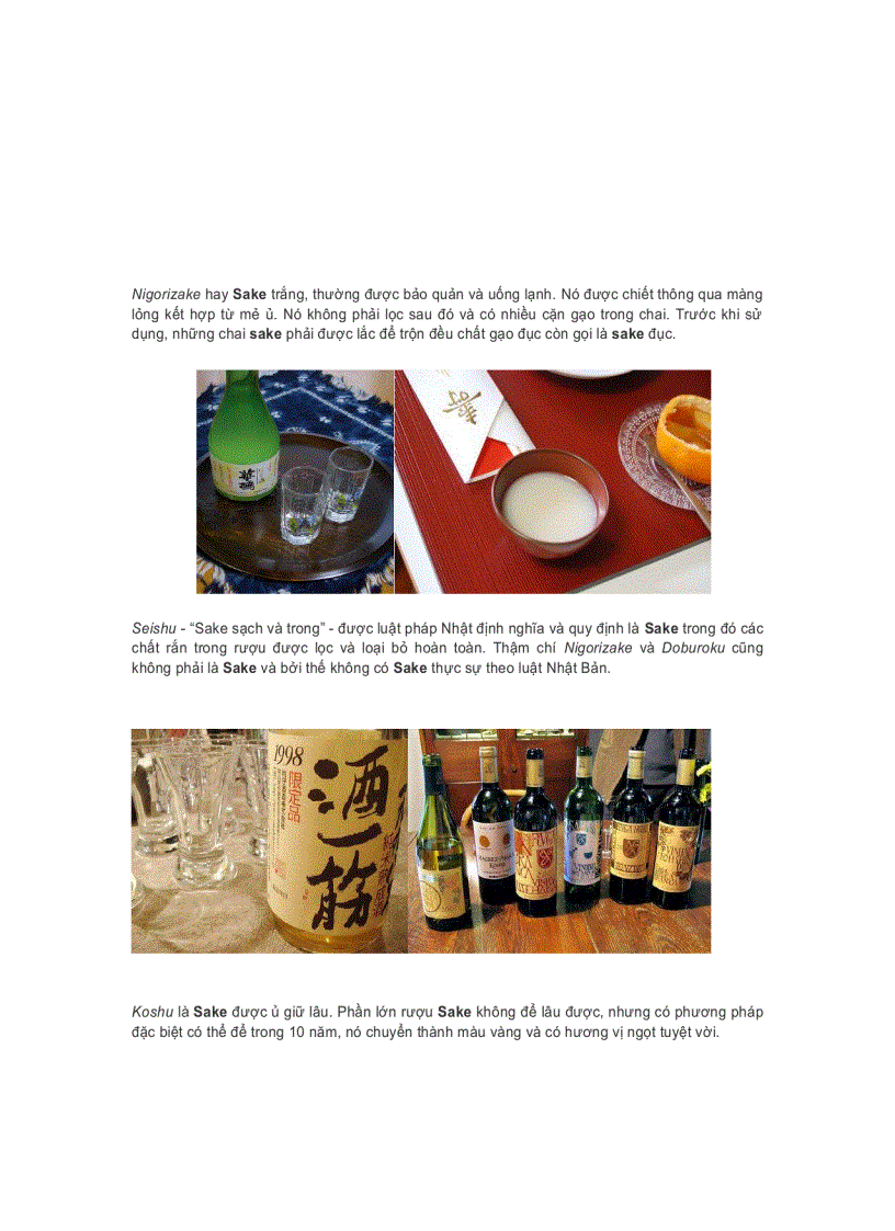 image for page Tổng quan về rượu Sake