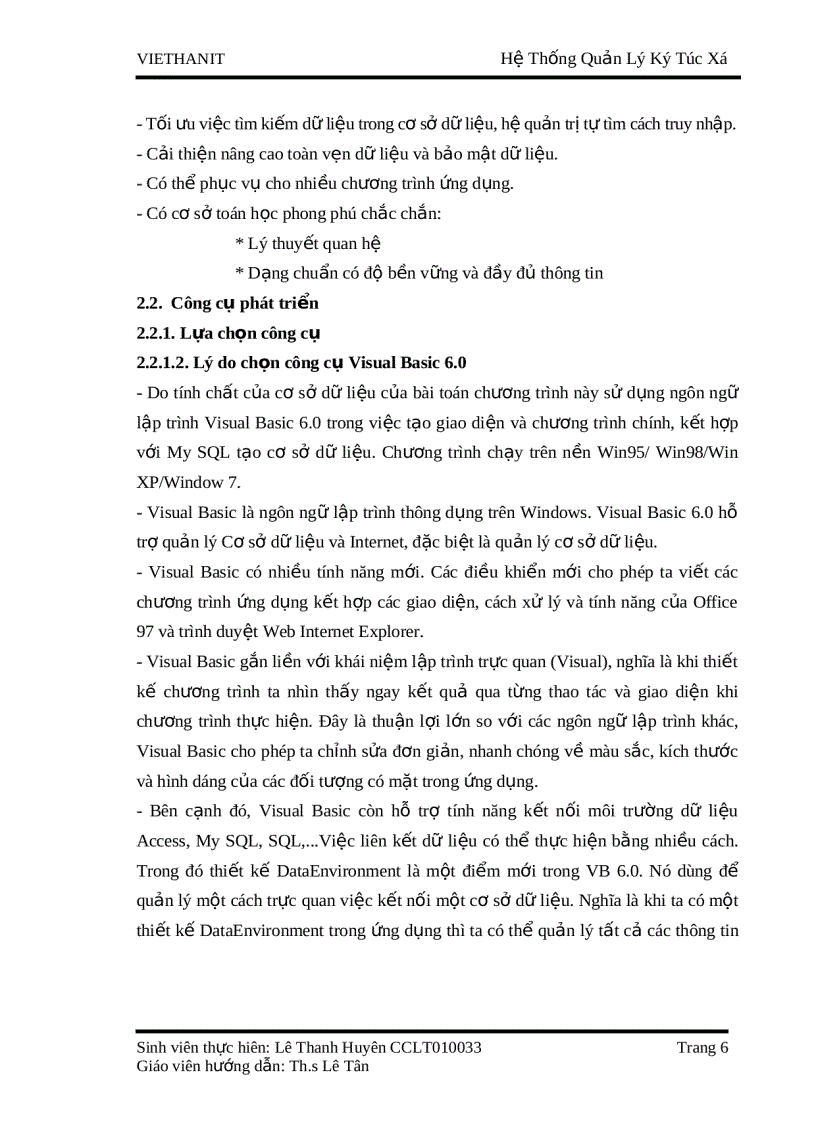 image for page Hệ Thống Quản Lý Ký Túc Xá Phân Tích Thiết Kế Hệ Thống