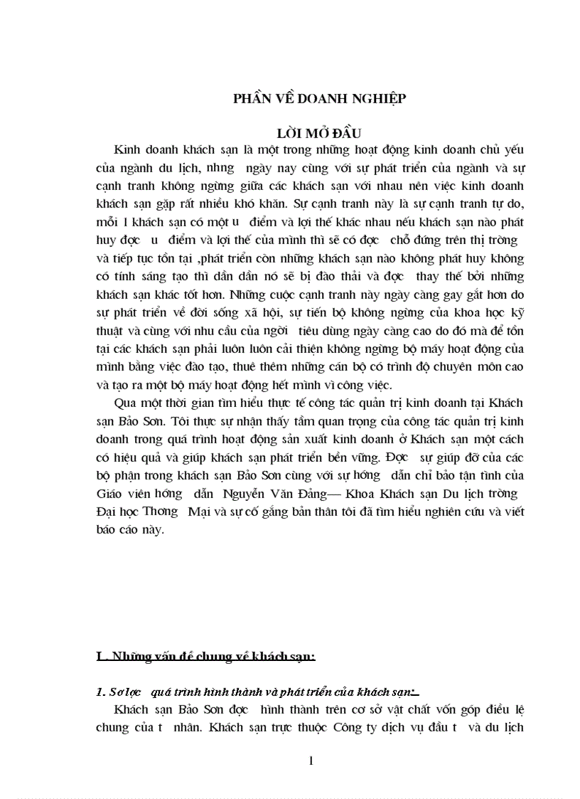 image for page Tại Khách sạn Bảo Sơn