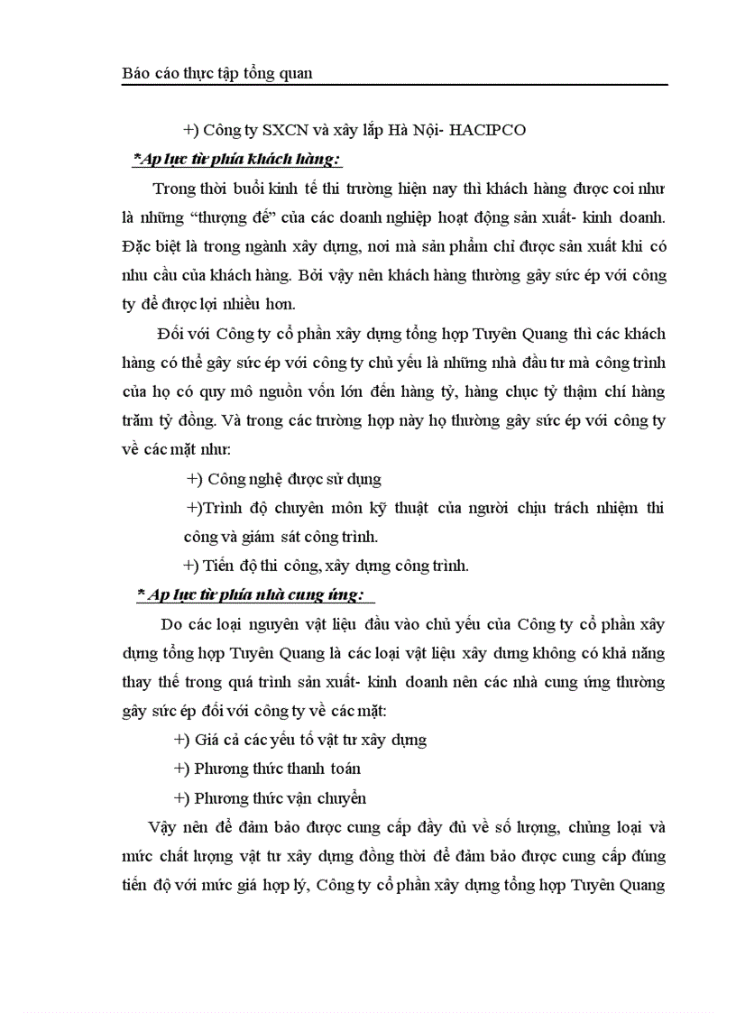 image for page Báo cáo thực tập tại Công ty cổ phần xây dựng tổng hợp Tuyên Quang