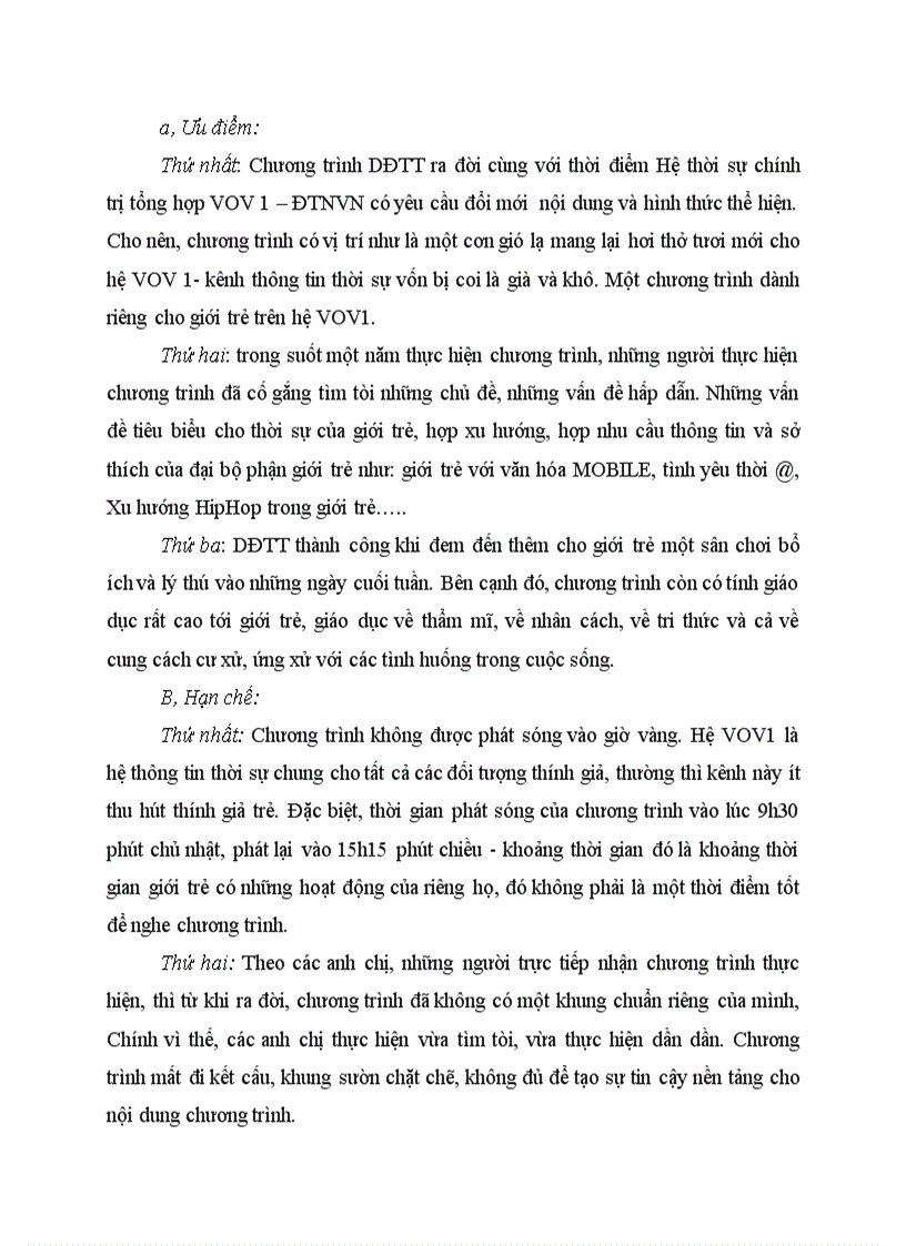 image for page Phát thanh hiện đại Xu thế của phát thanh Nhận xét một chương trình phát thanh Xây dựng kịch bản