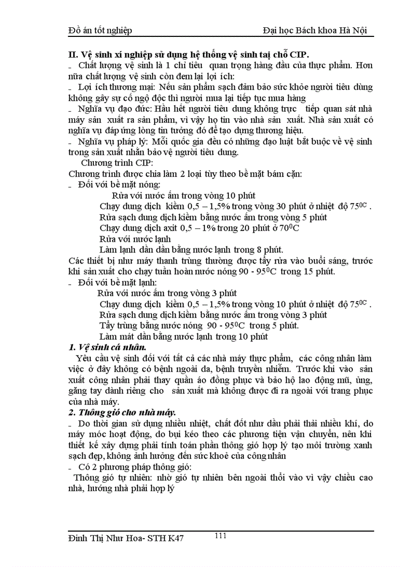 image for page Thiết kế nhà máy chế biến sữa sử dụng nguyên liệu từ sữa bột