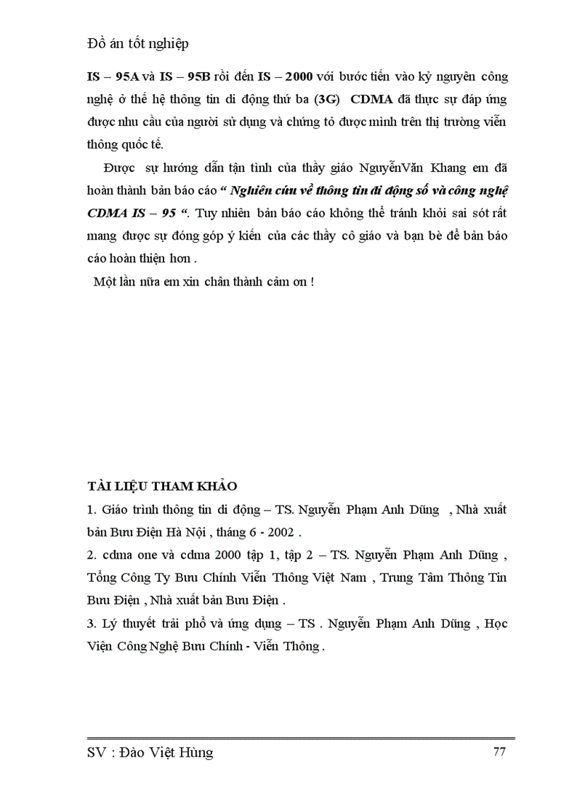 image for page Thông tin di động số và một hệ thống ứng dụng của hãng Qualcom