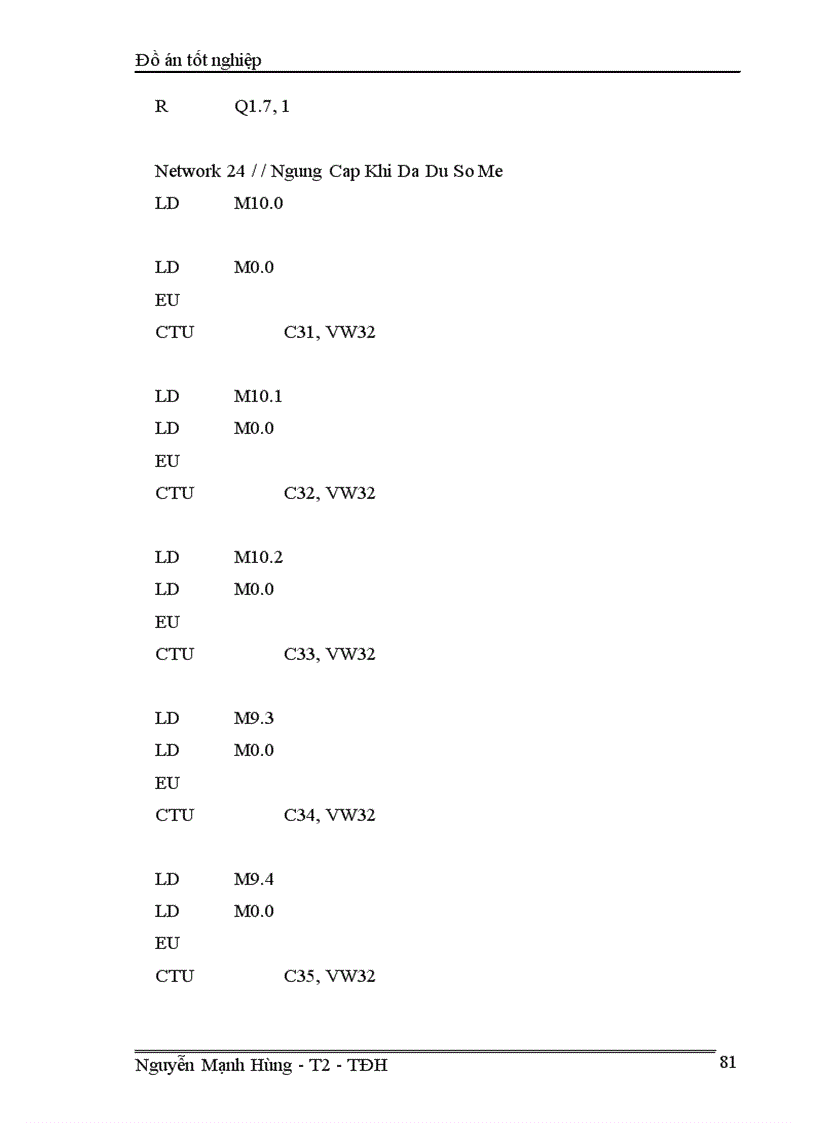 image for page Thiết kế trạm trộn bê tông 30m3 h dùng PLC S7 200
