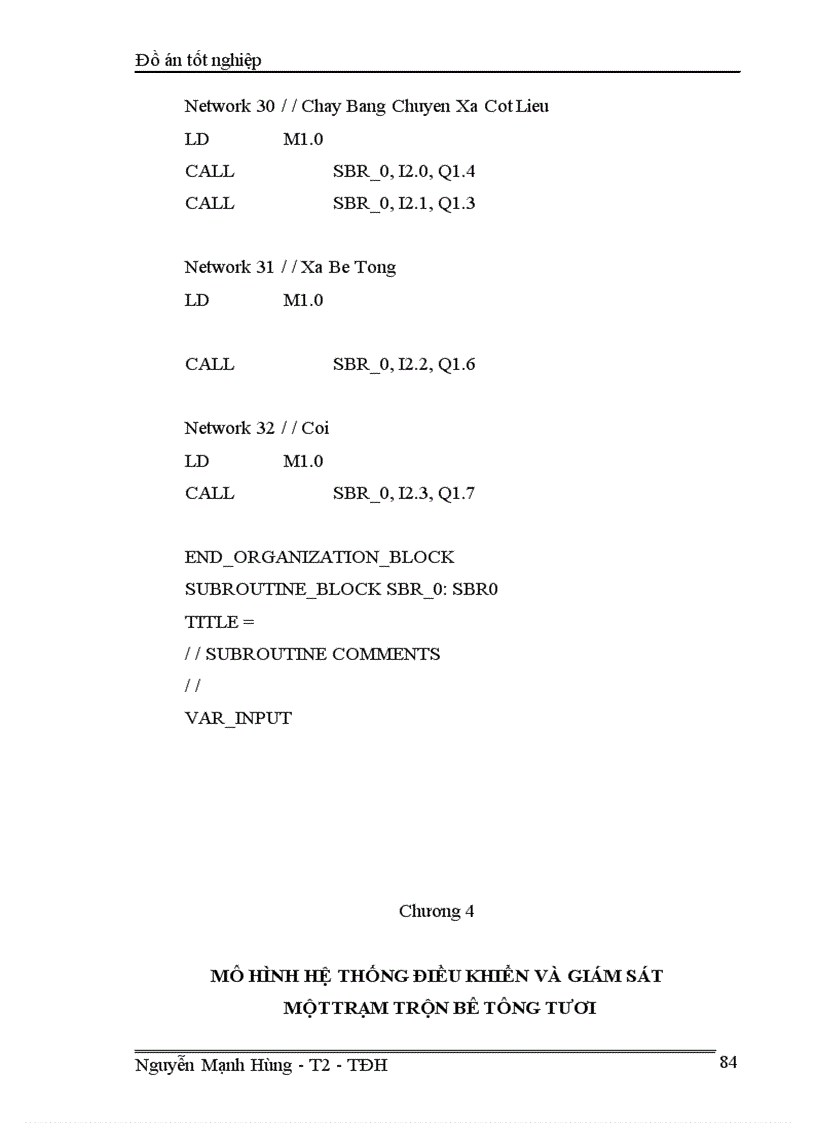 image for page Thiết kế trạm trộn bê tông 30m3 h dùng PLC S7 200