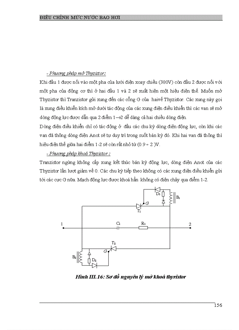 image for page Điều chỉnh mức nước bao hơi nhà máy nhiệt điện Phả Lại