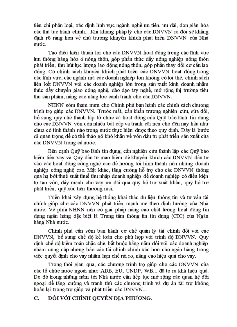 image for page Phân tích tình hình cho vay ngắn hạn đối với doanh nghiệp vừa và nhỏ tại Ngân hàng Đầu tư và phát triển Đà Nẵng