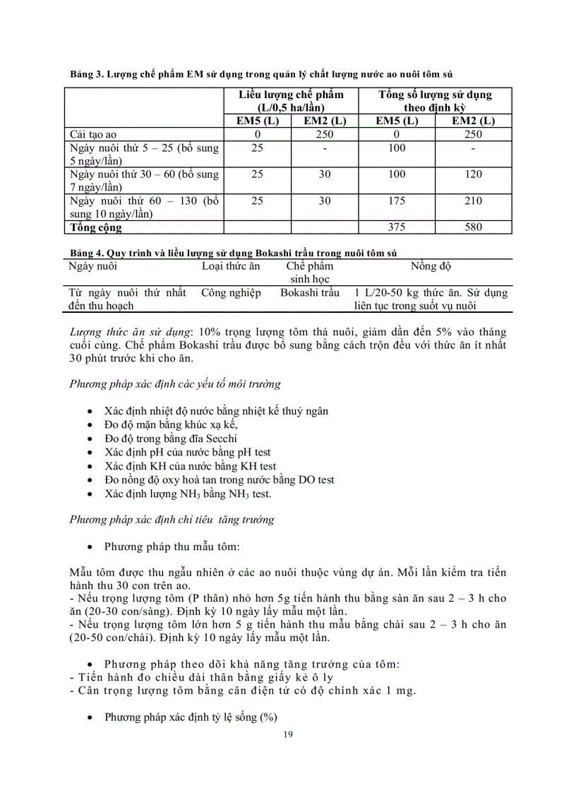 image for page Đánh giá hiệu quả kinh tế và ảnh hưởng môi trường của việc sử dụng chế phẩm sinh học trong việc nuôi tôm sú xã Quảng Công