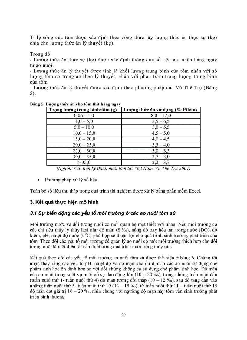 image for page Đánh giá hiệu quả kinh tế và ảnh hưởng môi trường của việc sử dụng chế phẩm sinh học trong việc nuôi tôm sú xã Quảng Công