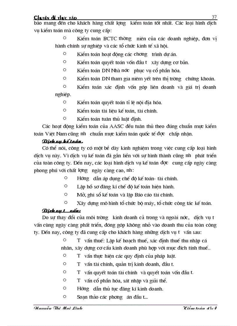image for page Hoàn thiện quy trình kiểm toán khoản mục Doanh thu bán hàng và cung cấp dịch vụ trên Báo cáo tài chính tại Công ty Dịch vụ Tư vấn Tài chính Kế toán và Kiểm toán