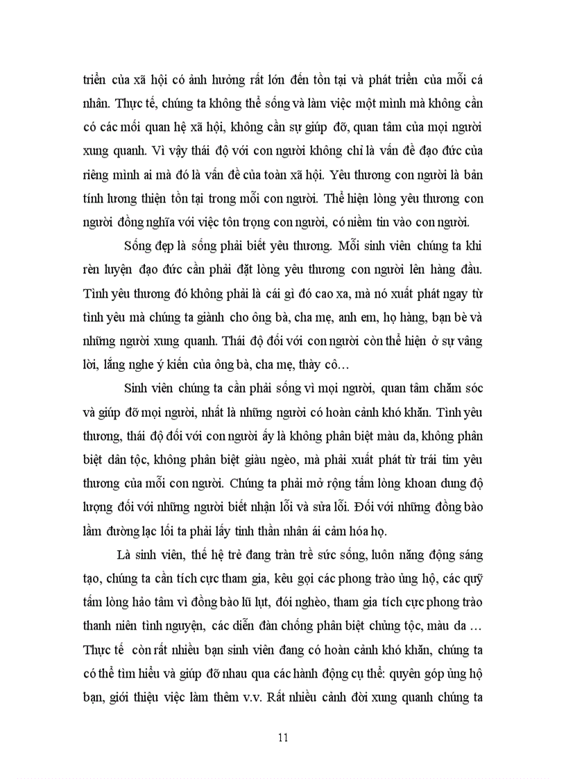 image for page Những phẩm chất đạo đức cơ bản của con người Việt Nam theo tư tưởng Hồ Chí Minh và liên hệ việc xây dựng đạo đức sinh viên đại học Lao Động xã hội