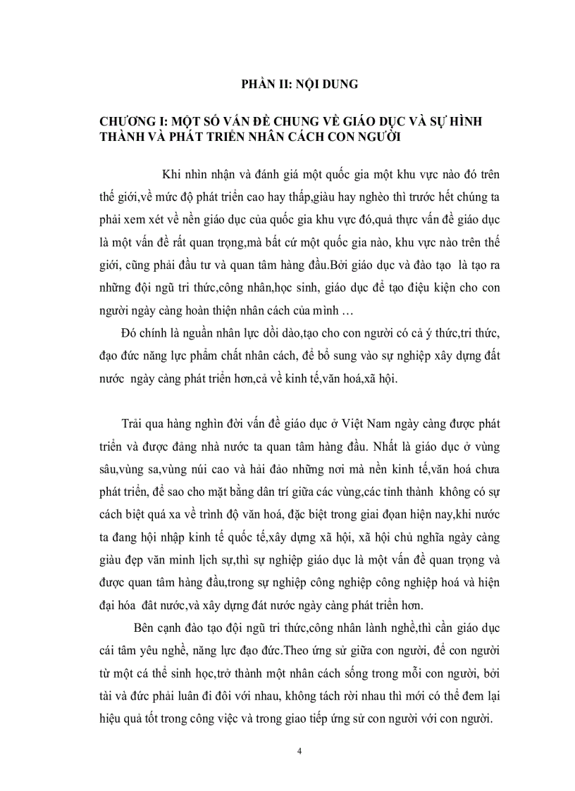 image for page Giáo dục sự hình thành và phát triển nhân cách con người