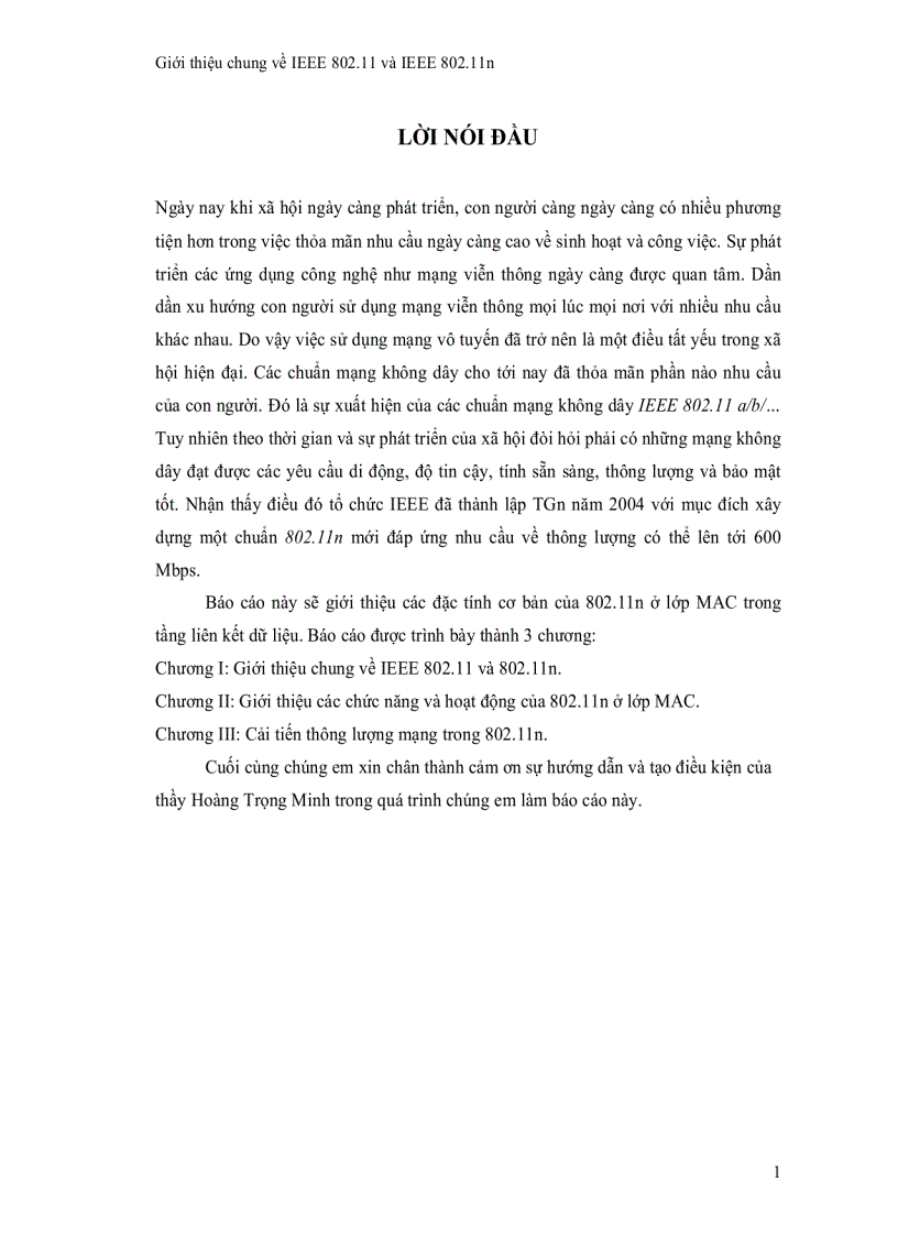 image for page Giới thiệu chung về IEEE 802 11 và IEEE 802 11n