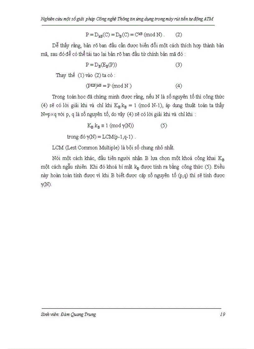 image for page Nghiên cứu một số giải pháp Công nghệ Thông tin ứng dụng trong máy rút tiền tự động ATM