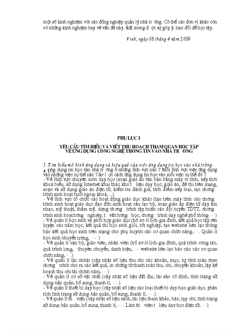 image for page Kinh nghiệm triển khai ứng dụng công nghệ thông tin vào nhà trường góp phần thực hiện đổi mới phương pháp dạy học và quản lí nhà trường