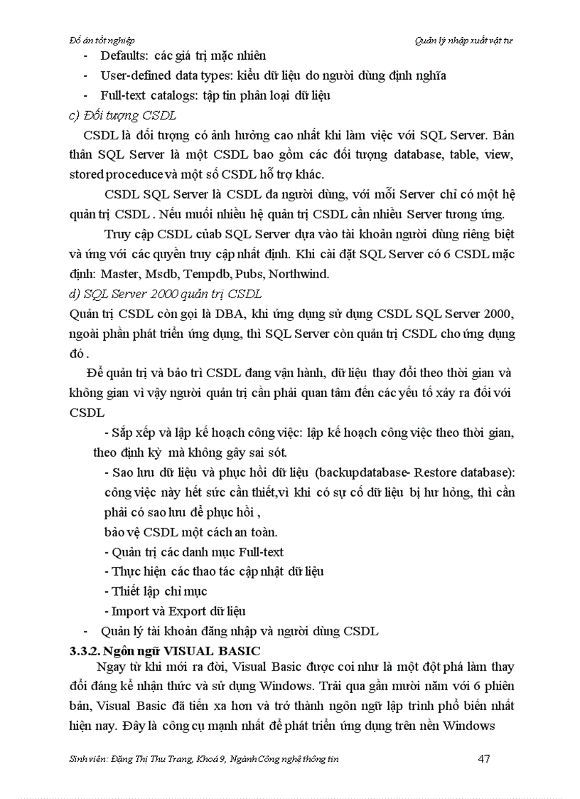 image for page Xây dựng chương trình Quản lý nhập xuất vật tư