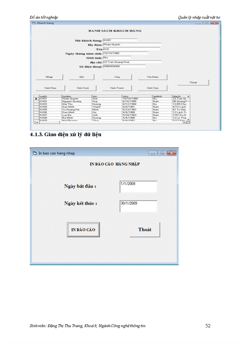 image for page Xây dựng chương trình Quản lý nhập xuất vật tư