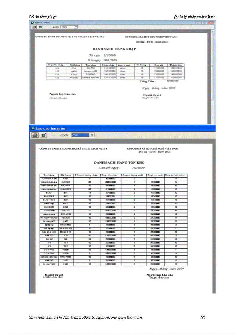 image for page Xây dựng chương trình Quản lý nhập xuất vật tư