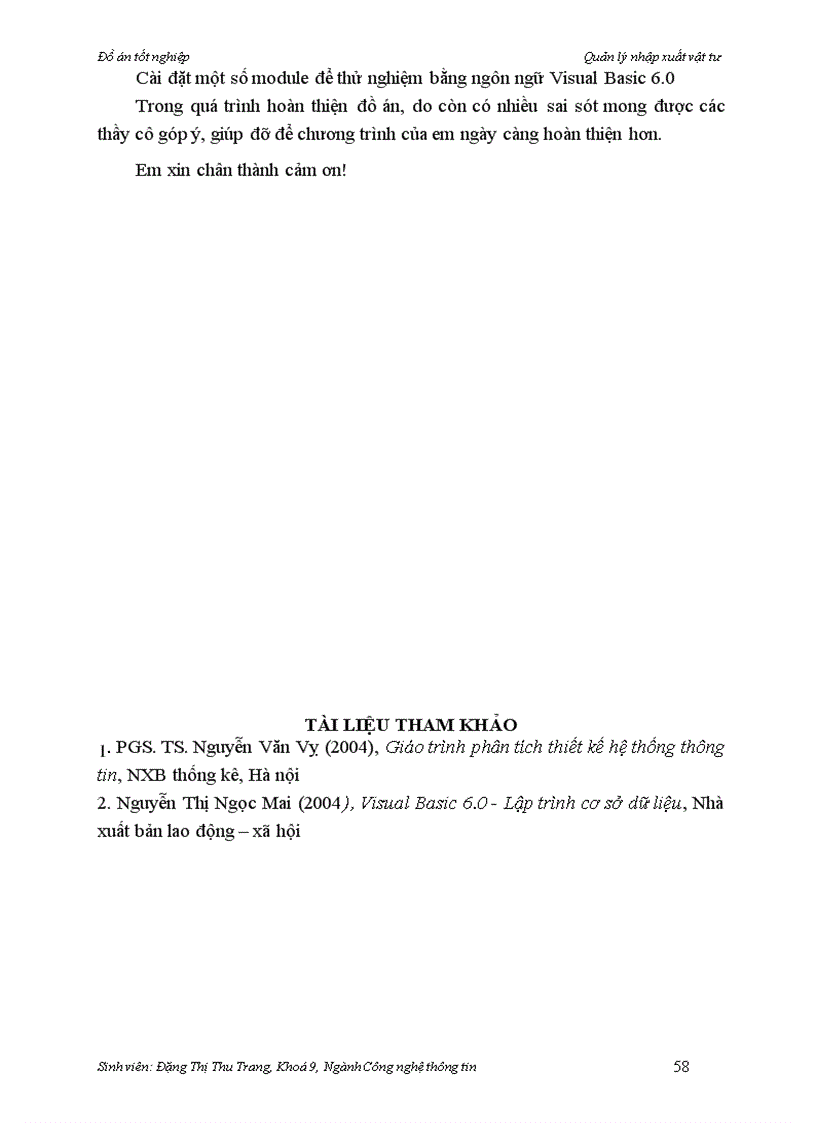 image for page Xây dựng chương trình Quản lý nhập xuất vật tư