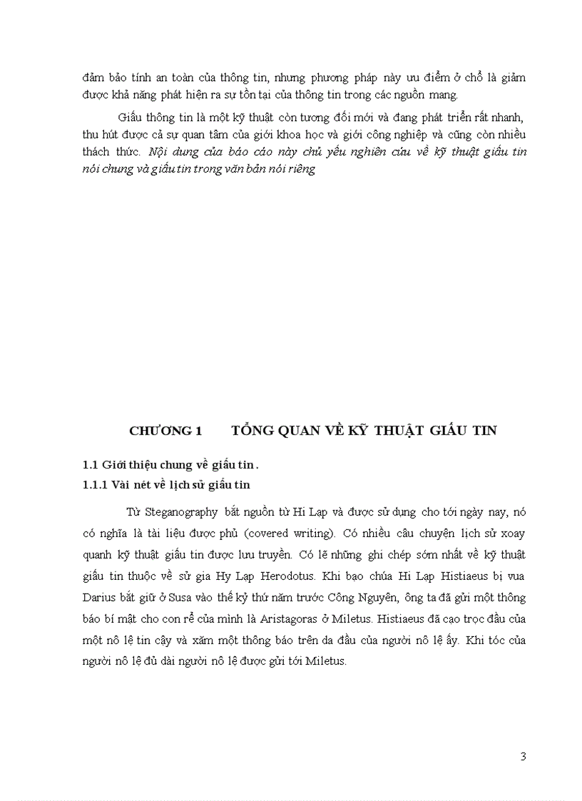 image for page Kỹ thuật giấu tin trong văn bản