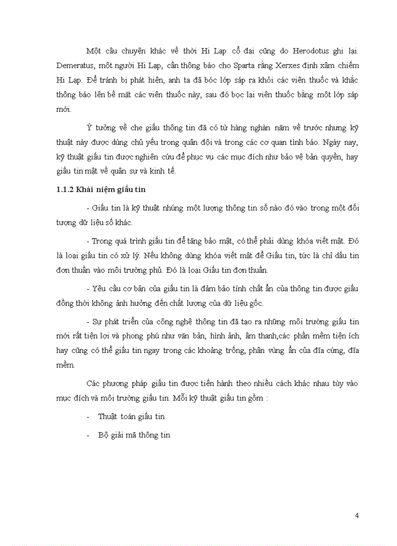 image for page Kỹ thuật giấu tin trong văn bản