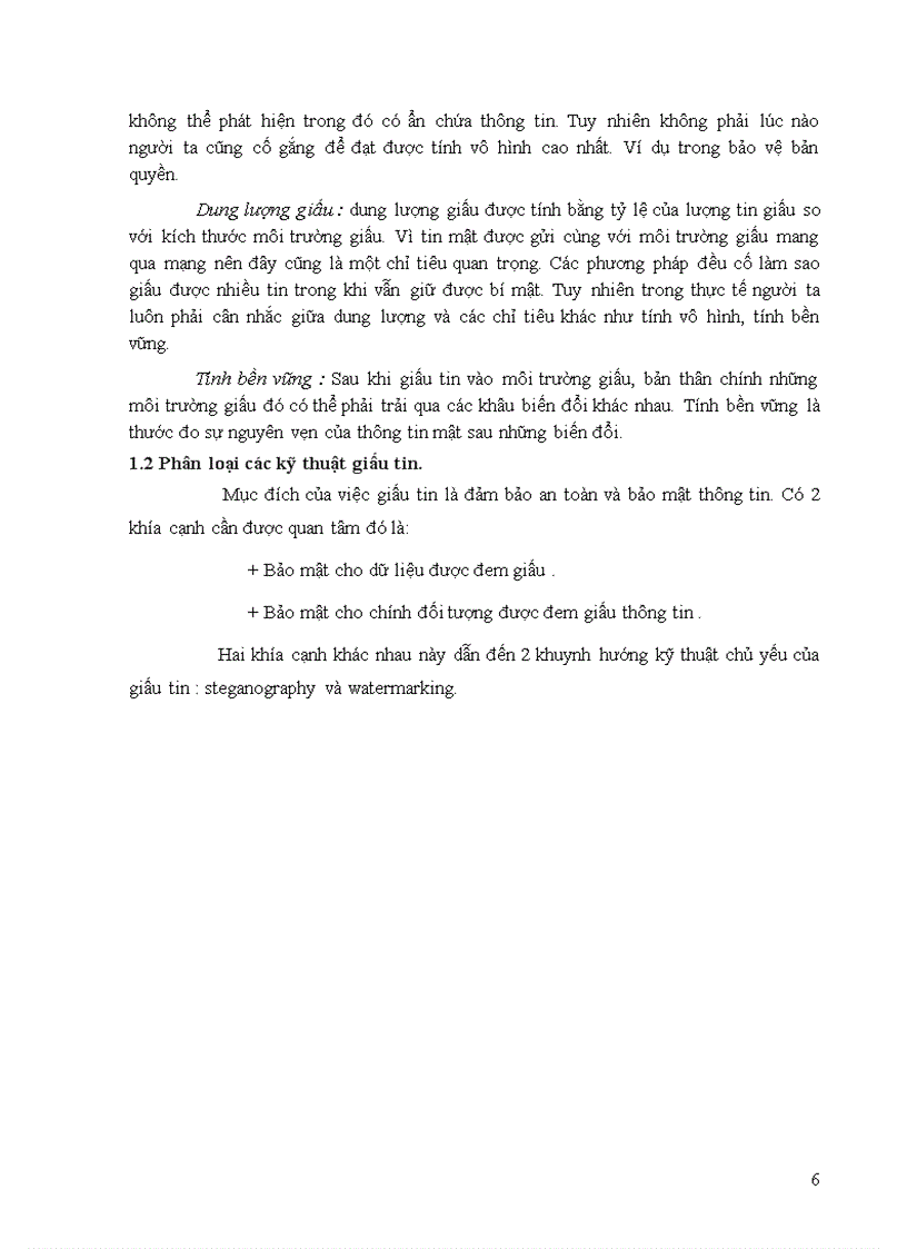 image for page Kỹ thuật giấu tin trong văn bản