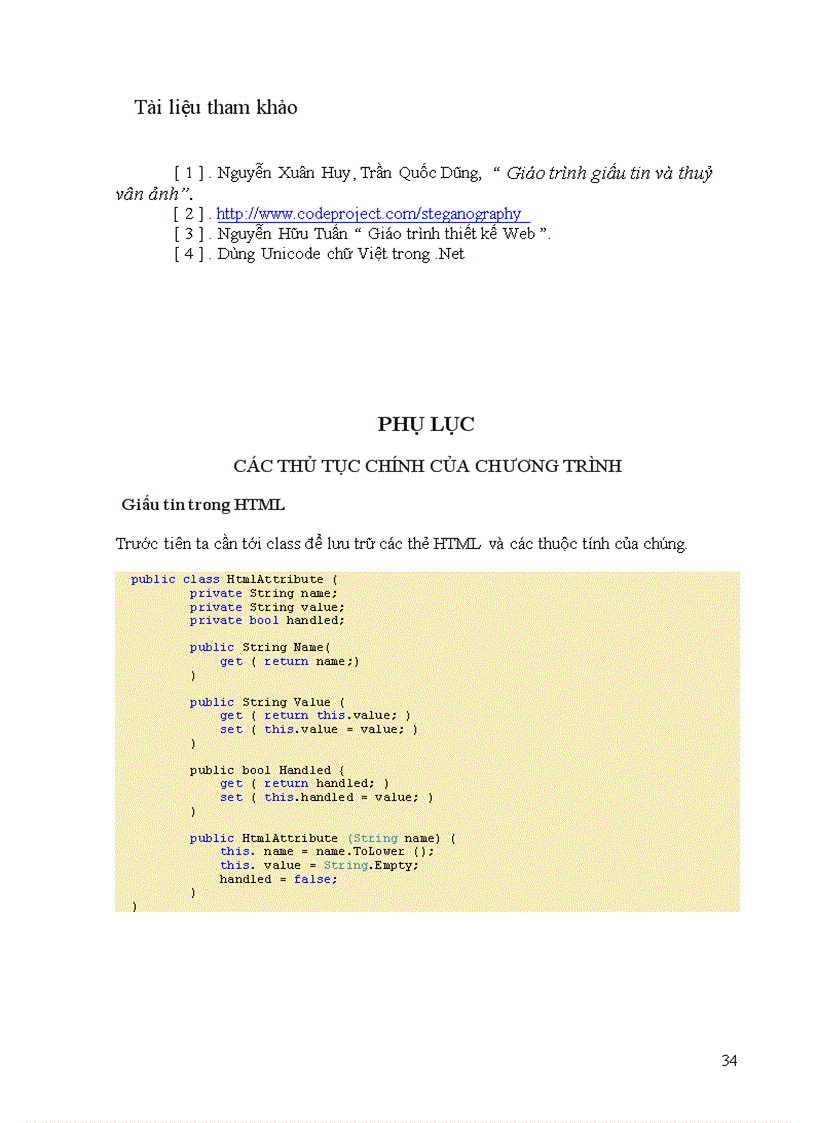 image for page Kỹ thuật giấu tin trong văn bản
