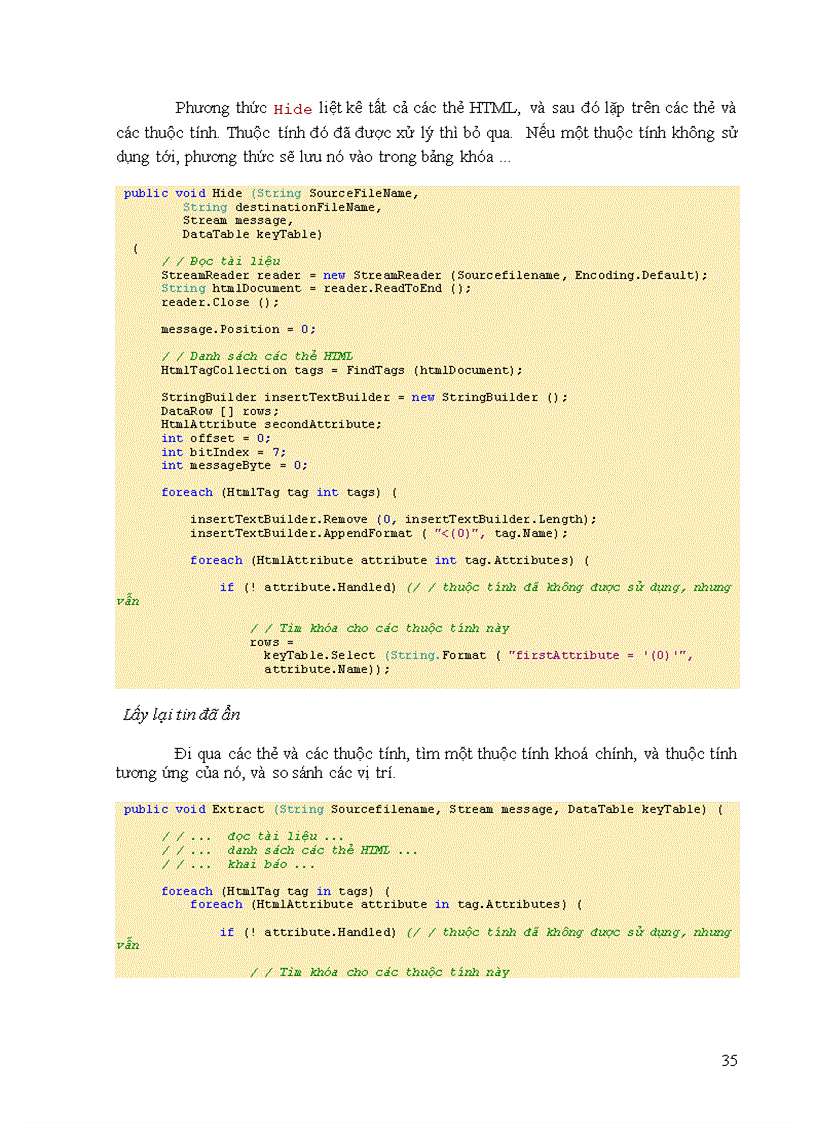 image for page Kỹ thuật giấu tin trong văn bản