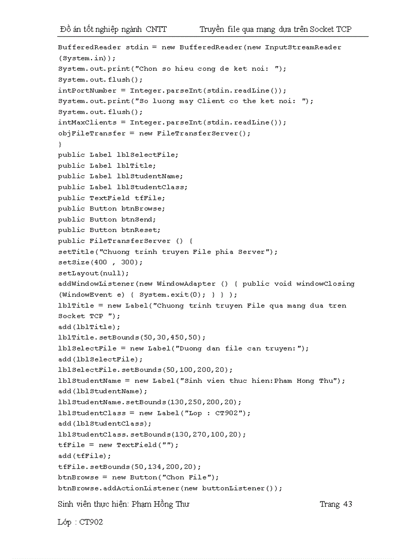 image for page Tìm hiểu lập trình Socket TCP trong Java và ứng dụng truyền file qua mạng