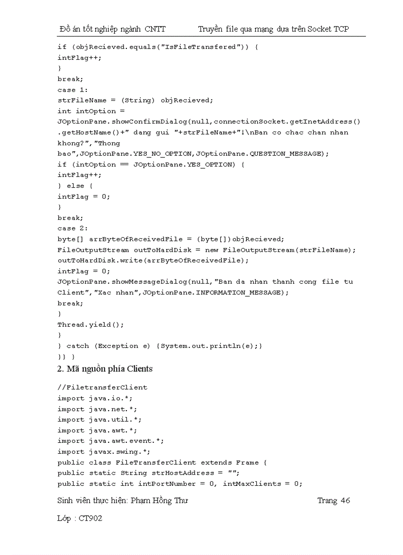image for page Tìm hiểu lập trình Socket TCP trong Java và ứng dụng truyền file qua mạng