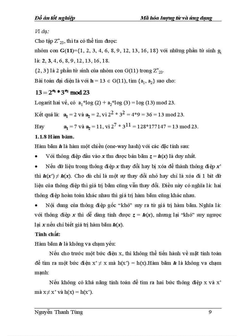 image for page Mã hóa lượng tử và ứng dụng