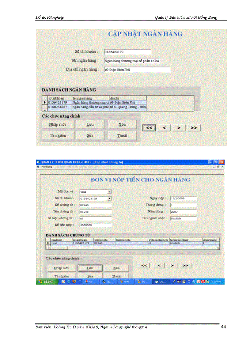 image for page Xây dựng chương trình quản lý Quản lý Bảo hiểm xã hội