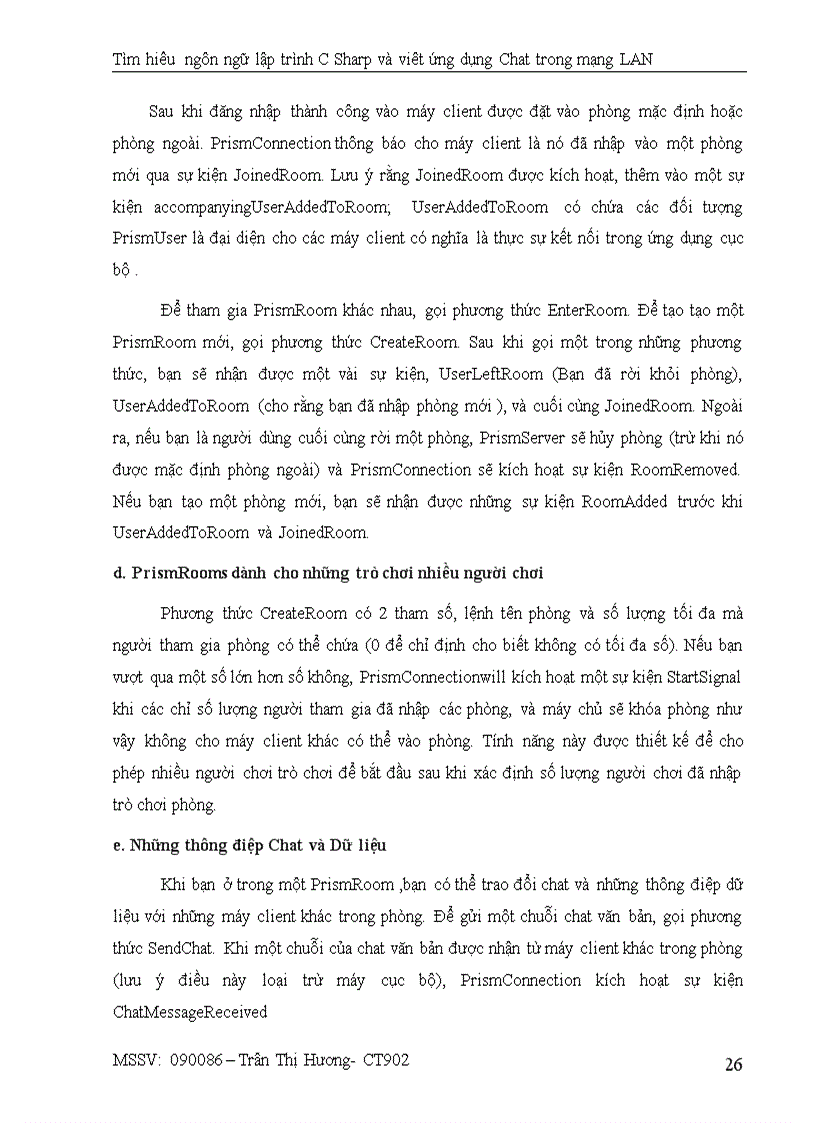 image for page Tìm hiểu ngôn ngữ lập trình C Sharp và viết ứng dụng Chat trong mạng LAN