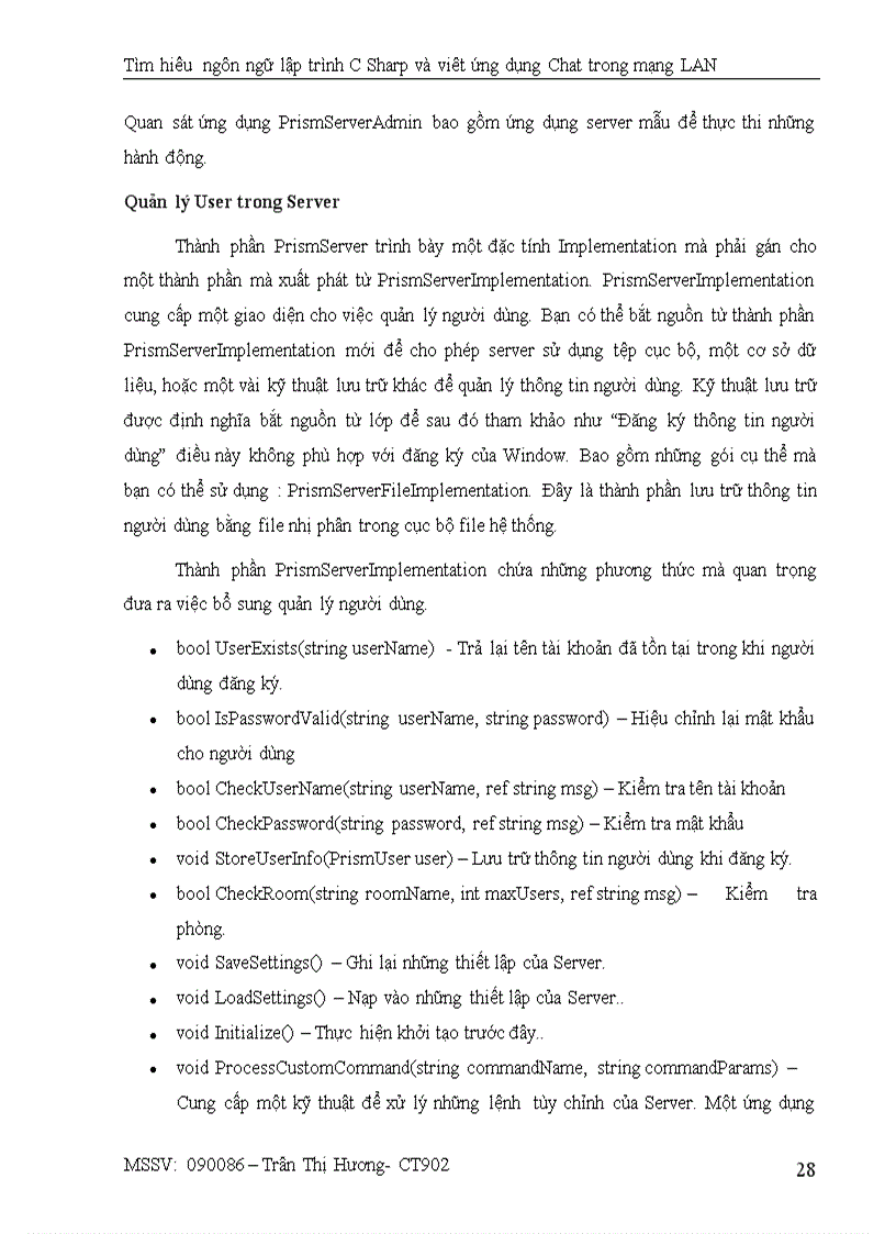 image for page Tìm hiểu ngôn ngữ lập trình C Sharp và viết ứng dụng Chat trong mạng LAN