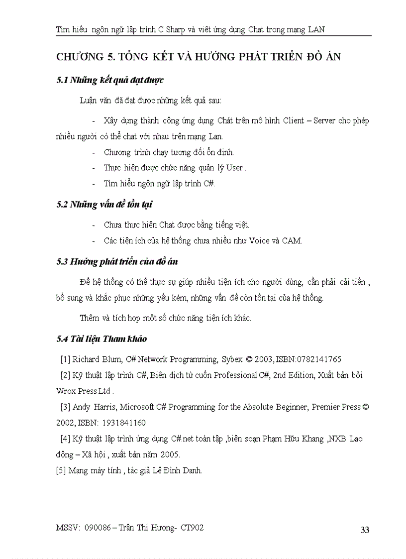 image for page Tìm hiểu ngôn ngữ lập trình C Sharp và viết ứng dụng Chat trong mạng LAN