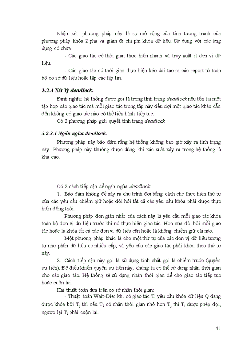 image for page Các phương pháp điều khiển tương tranh và truy cập dữ liệu trong cơ sở đữ liệu phân tán
