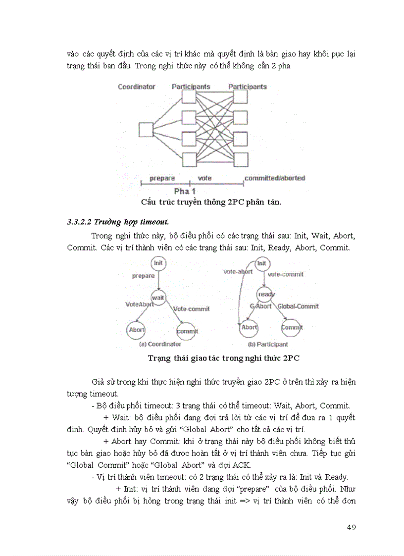 image for page Các phương pháp điều khiển tương tranh và truy cập dữ liệu trong cơ sở đữ liệu phân tán