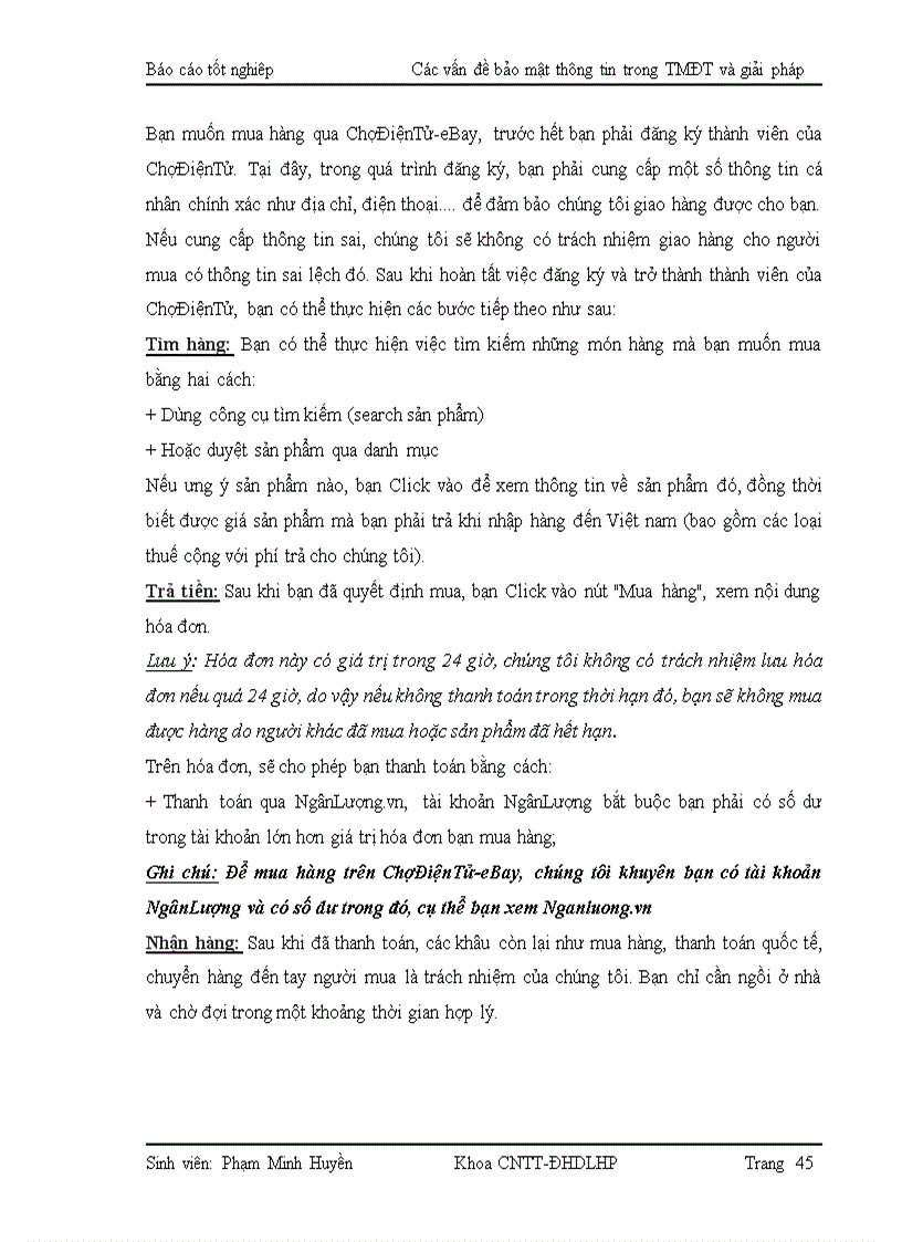 image for page Tìm hiểu về các vấn đề bảo mật thông tin trong thương mại điện tử và giải pháp
