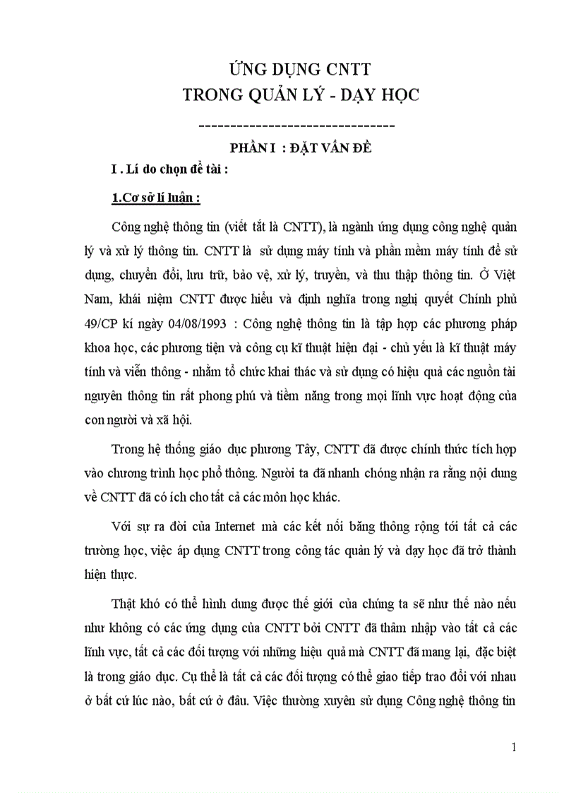 image for page Ứng dụng cntt trong quản lý dạy học