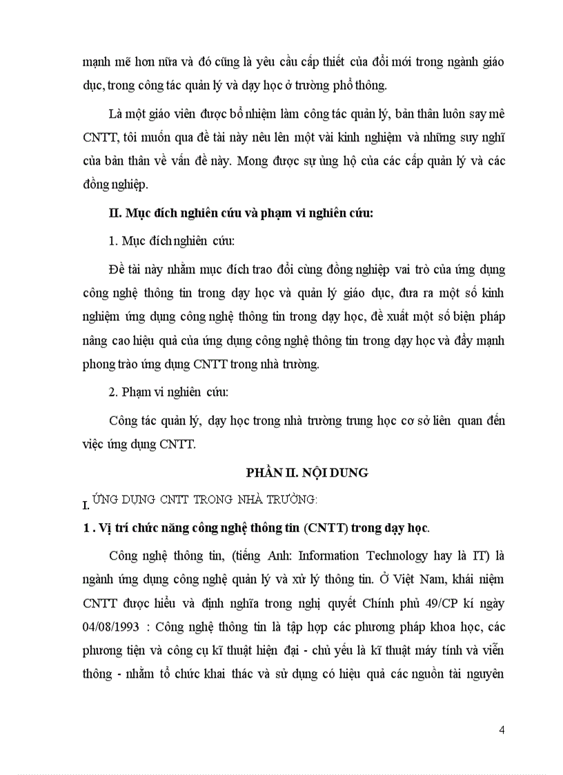 image for page Ứng dụng cntt trong quản lý dạy học