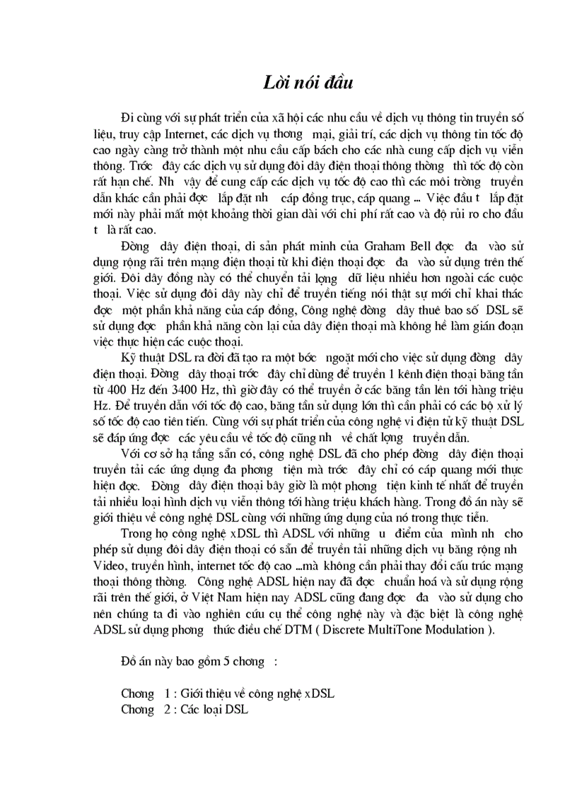 image for page Công nghệ ADSL