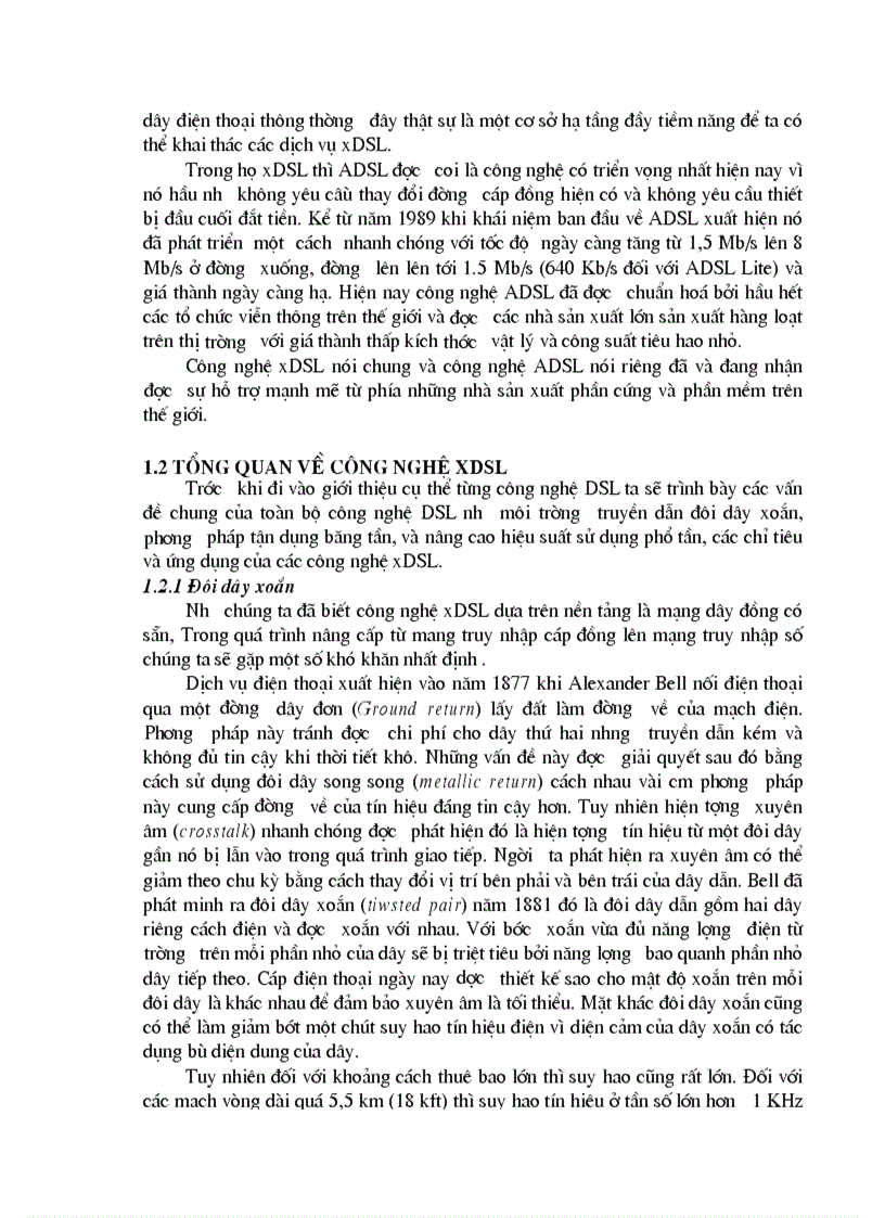 image for page Công nghệ ADSL