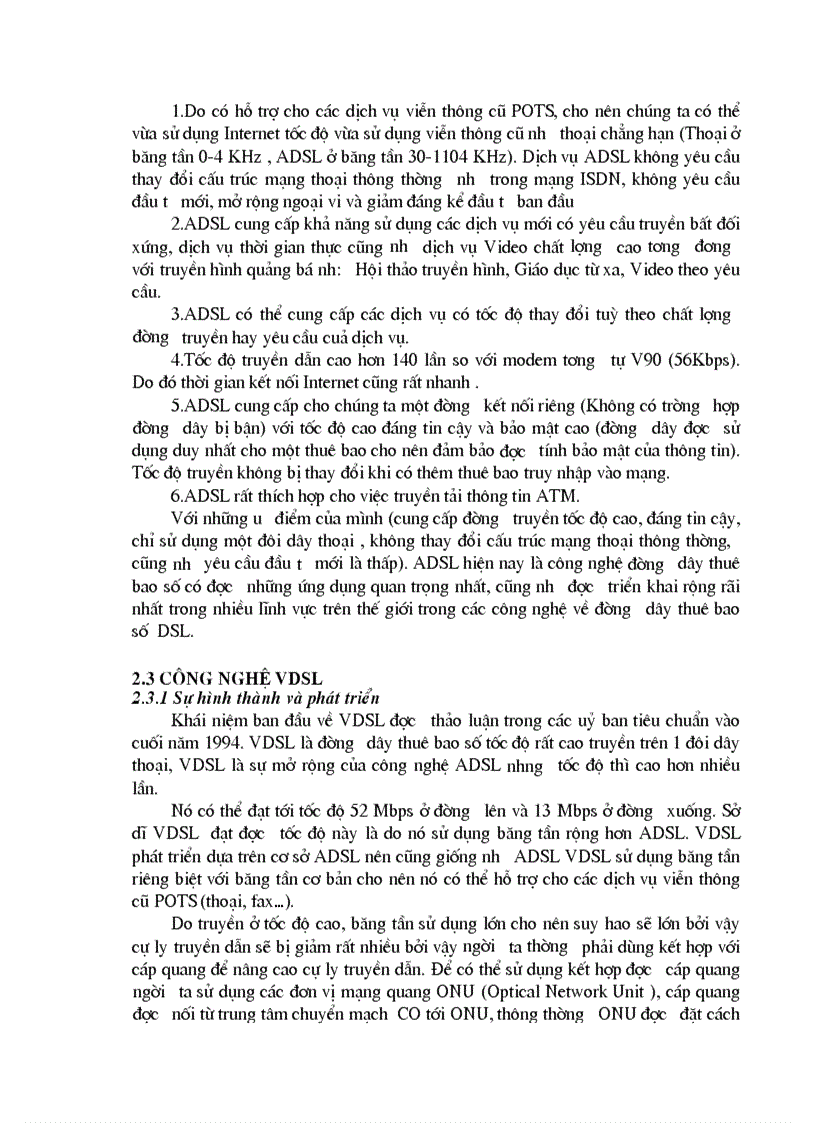 image for page Công nghệ ADSL